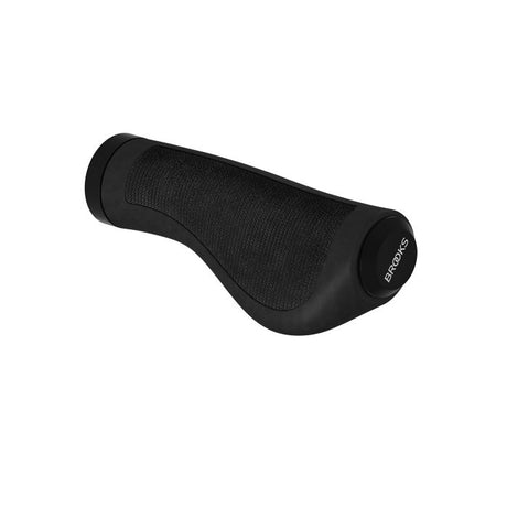 Brooks ergonomische Gummigriffe (100+100 mm) – schwarz
