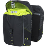 Basil Doppel-Fahrradtasche Meilen 34 Liter 13 x 26 x 35 cm (2x) - Schwarzkalk