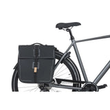 Basil Tasche Urban Dry Mik 2.0 Double Mattschwarz | 50l