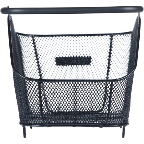 Basil Fahrradkorb Icon M Multi System NX 12 Liter 39 x 24 x 13 – Schwarz