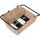 Basil Fahrradkorb Cento Rattanoptik Multisystem 40 x 25 x 12 cm – Seegras