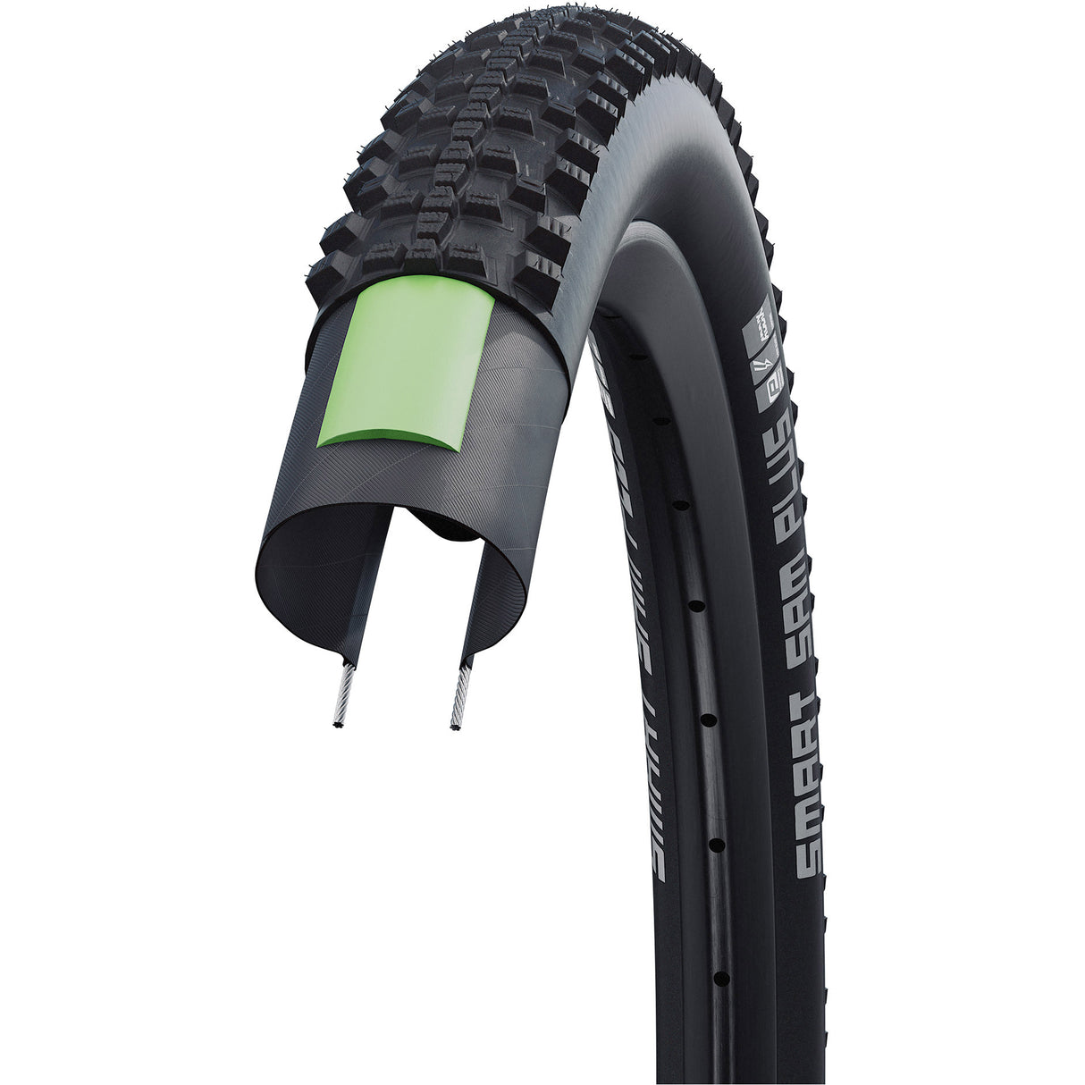 Schwalbe Wire Band Smart Sam Active 47-406 Schwarz