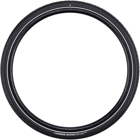 Schwalbe benelux b.v. Schwalbe Clincher Motion Big Apple 55-622 +R Schwarz