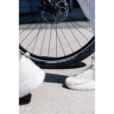 Schwalbe benelux b.v. Schwalbe Clincher Motion Big Apple 55-622 +R Schwarz
