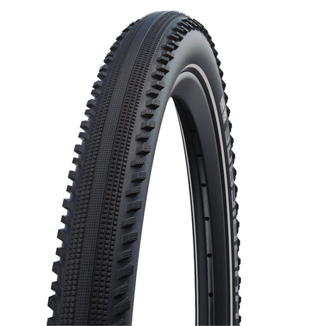 Schwalbe Hurricane – kabelgebunden – Addix – Raceguard – 26 x 2,10 – Schwarz + Reflex