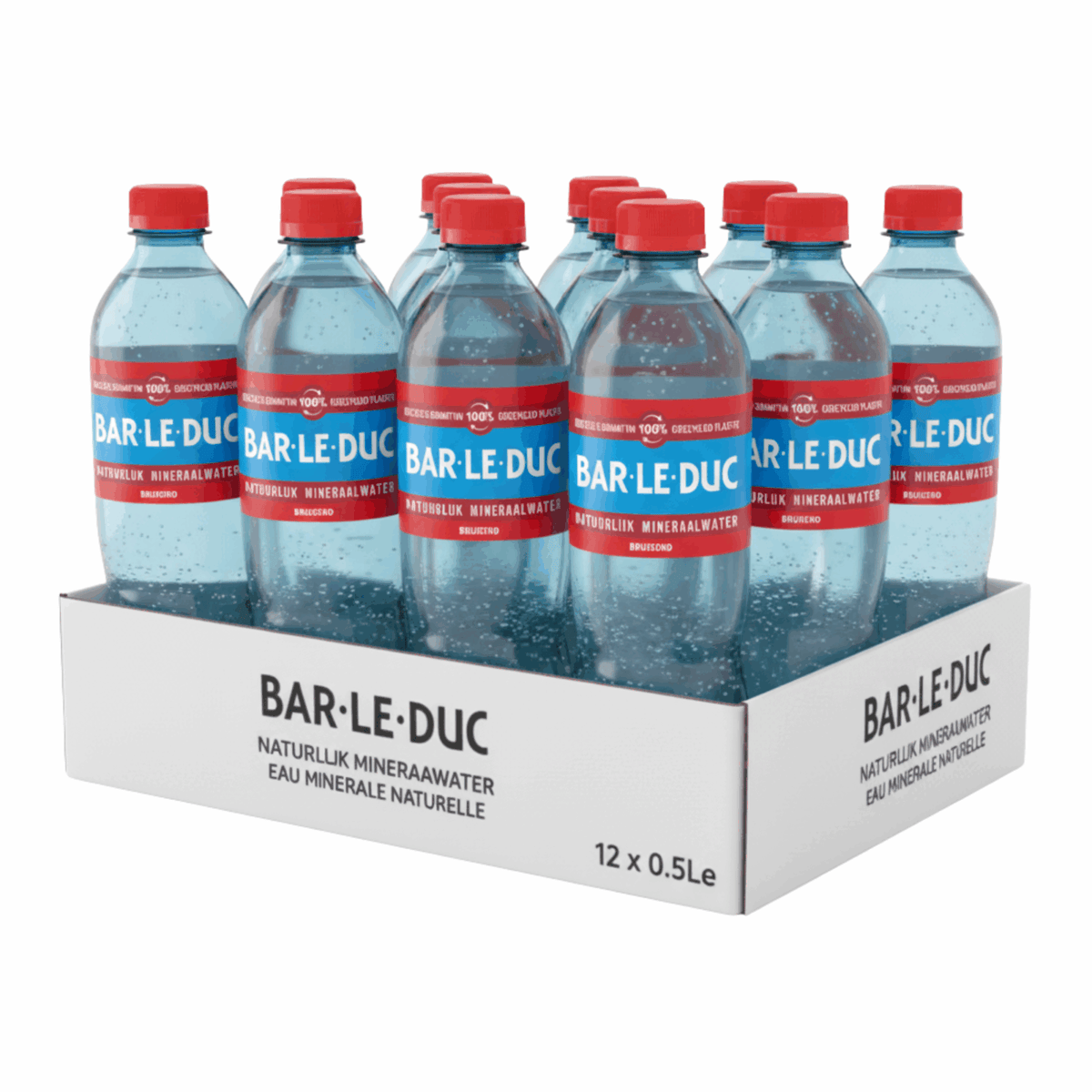Bar le duc natürliches Mineralwasser mit Kohlensäure (12x 50cl)