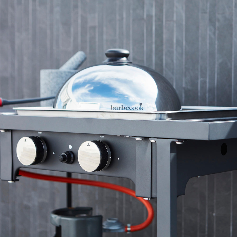 Barbecook Olivia Plancha-Kuppel aus Edelstahl ø 30 cm