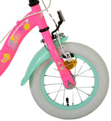Volare barbie kinderfiets - meisjes - 12 inch - roze - twee handremmen