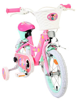 Barbie Kinderfahrrad – Mädchen – 14 Zoll – Pink – zwei Handbremsen