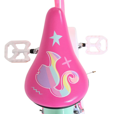 Barbie Kinderfahrrad – Mädchen – 16 Zoll – Pink – zwei Handbremsen