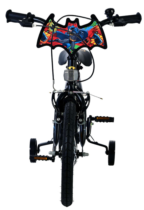 Batman Kinderfahrrad - Jungen - 16 Zoll - Schwarz - 2 Handbremsen