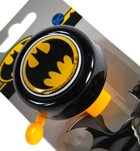 Fahrradglocke Batman 50 mm schwarz gelb