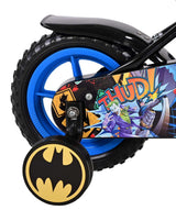 Batman Kinderbike Jungen 10 Zoll schwarzer Thrapper