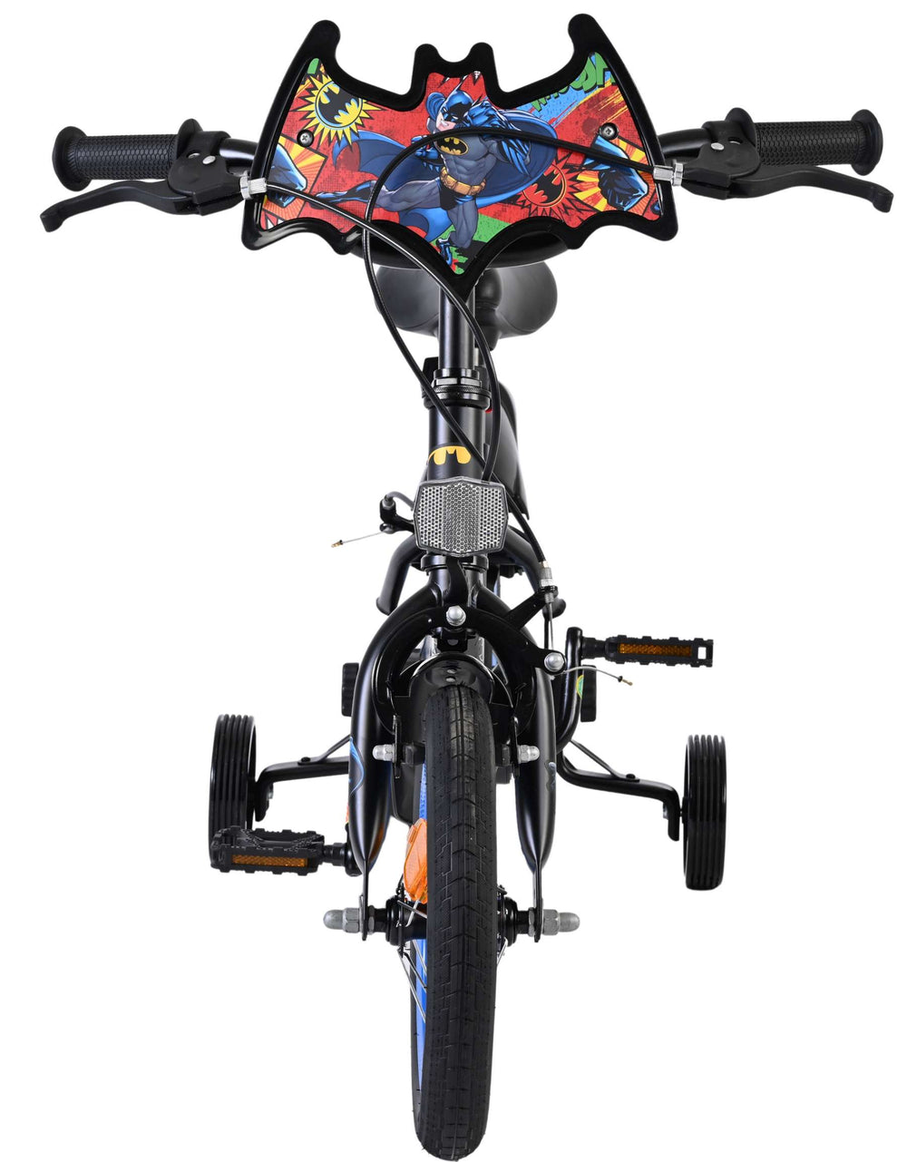 Batman Kinderfahrrad – Jungen – 12 Zoll – Schwarz – zwei Handbremsen