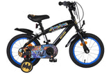 Batman Kinderfahrrad – Jungen – 14 Zoll – Schwarz – zwei Handbremsen