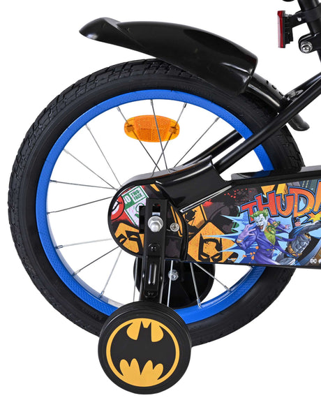 Batman Kinderfahrrad - Jungen - 16 Zoll - Schwarz