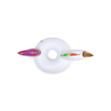 Traumlandschaft | weißer aufblasbarer Getränkehalter Einhorn