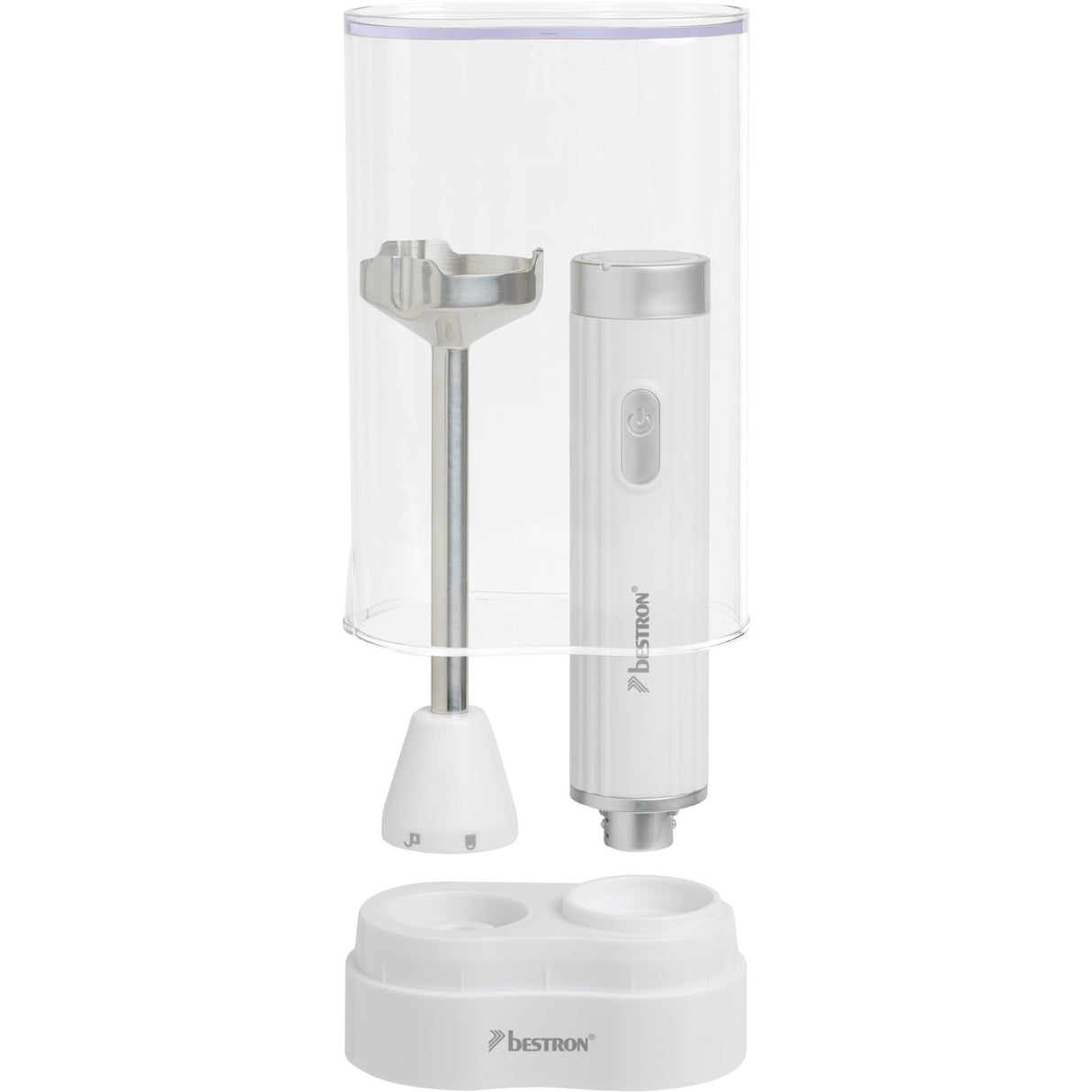 Bestron AHB400W Handmixer mit Aufbewahrungsbox