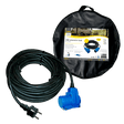 Ngk verleabel 25 Meter Neopren 3x 2,5 mm² – Schuko-Stecker und Winkelkupplung – im Beutel