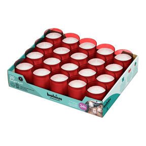 Bolsius Relight Nachfüllung rot (20 Stück)