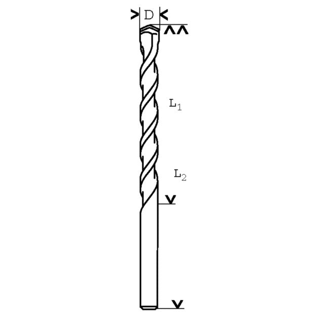 Bosch Betonborencyl-3 4,5 mm