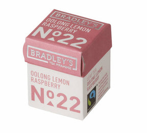 Bradley's Piramini-Oolong-Zitronen-Himbeer-Tee Nr. 22 (30 Stück)