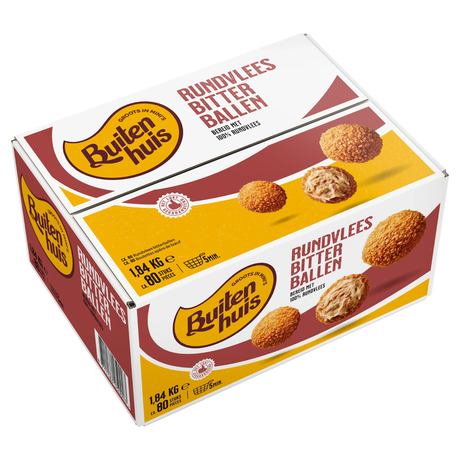 Outdoor-Rinderbitterballs (80x 23 gr)