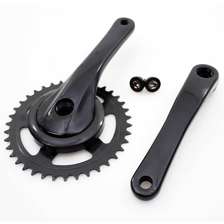 Cortina Crankstel 38T Black Matt
