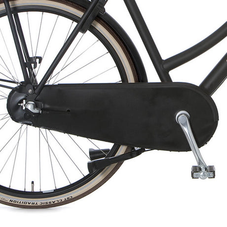 Cortina Chain Guard Lack Tuch U4 Jet Black Matte 3V ZW Streifen