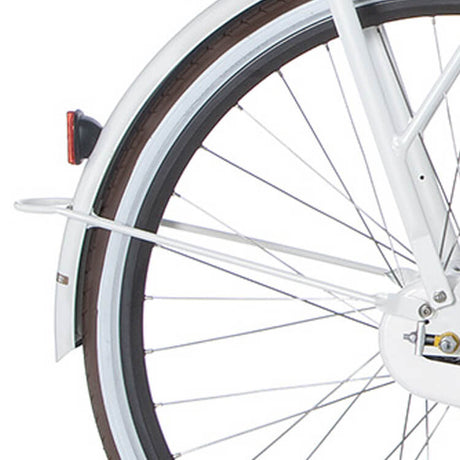 Cortina Fender Stab hinten 28 E-U4 Weiße Perle