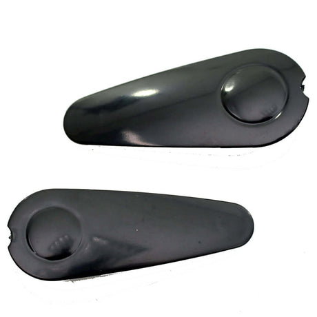 Cortina Kurbelkappe Dropform schwarz
