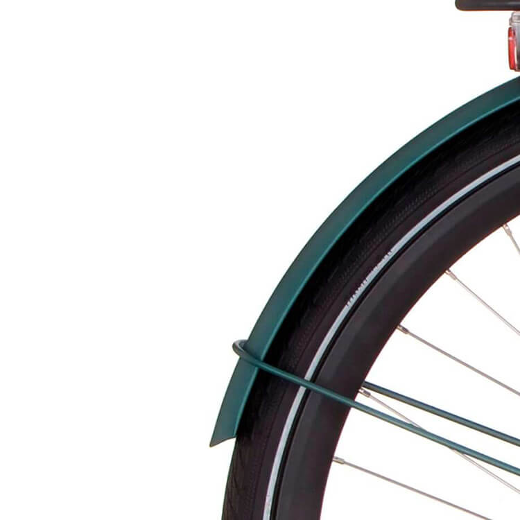 Cortina Fender hinter 28 Speed Matt Beryl Green