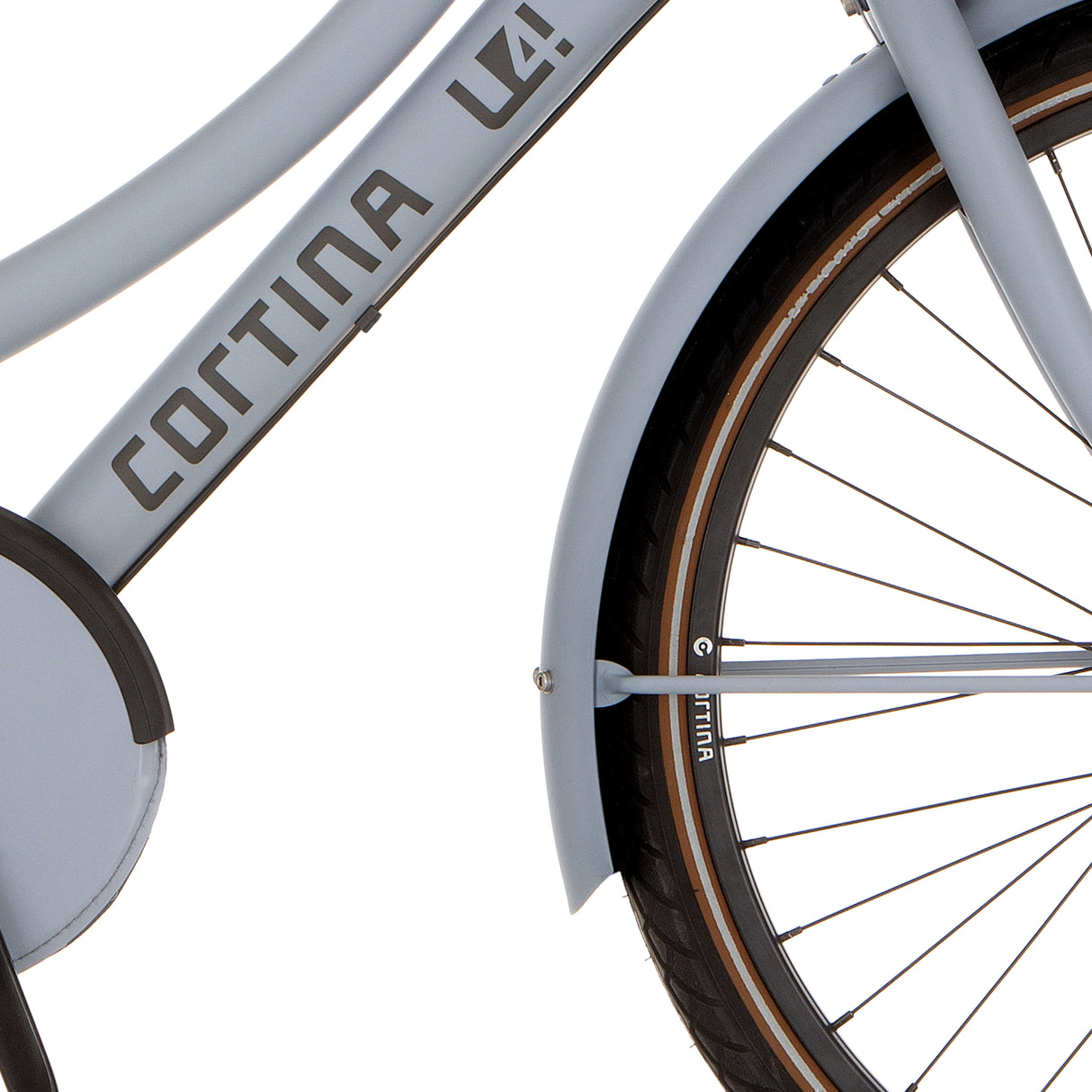 Cortina Fender für 24 u4 neutrale graue Matt