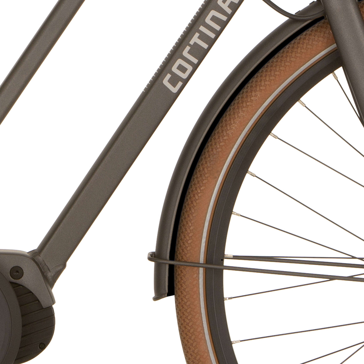Cortina Fender für 28 Foss Iron Black Matt