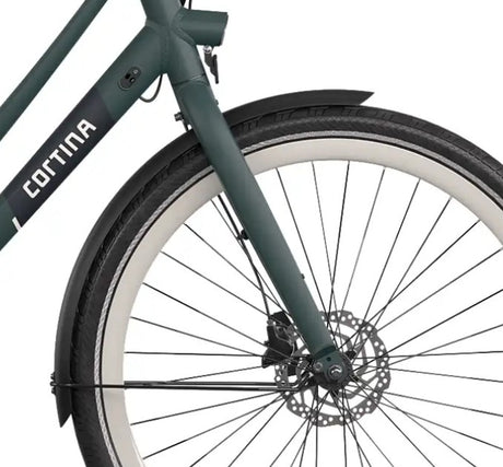Cortina voorvork e-tide mm 53 57 jupiter green