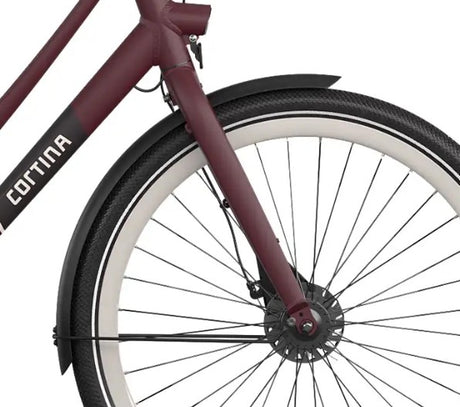 Cortina voorvork tide 46 50 burgundy red