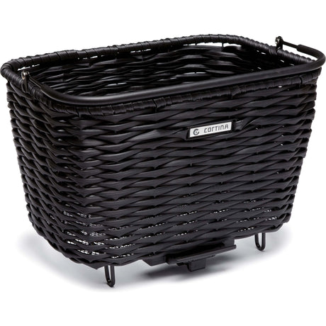 Cortina Korb Lyon (mik) 24l schwarz 34x24x22cm