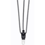 Cortina Snachtbinder Jakarta 76 cm weiß schwarz