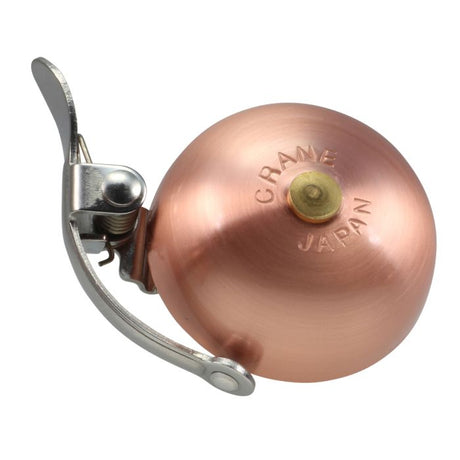 Crane Mini-Suzu-Glocke (Druckguss) – gebürstetes Kupfer