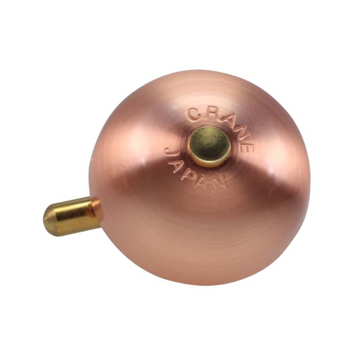 Kranich-Mini-Karen-Glocke (Druckguss) – gebürstetes Kupfer