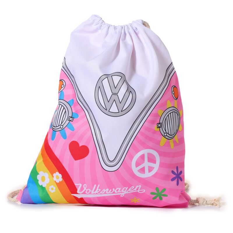VW Van T1 Sommer-Rucksack mit Kordelzug
