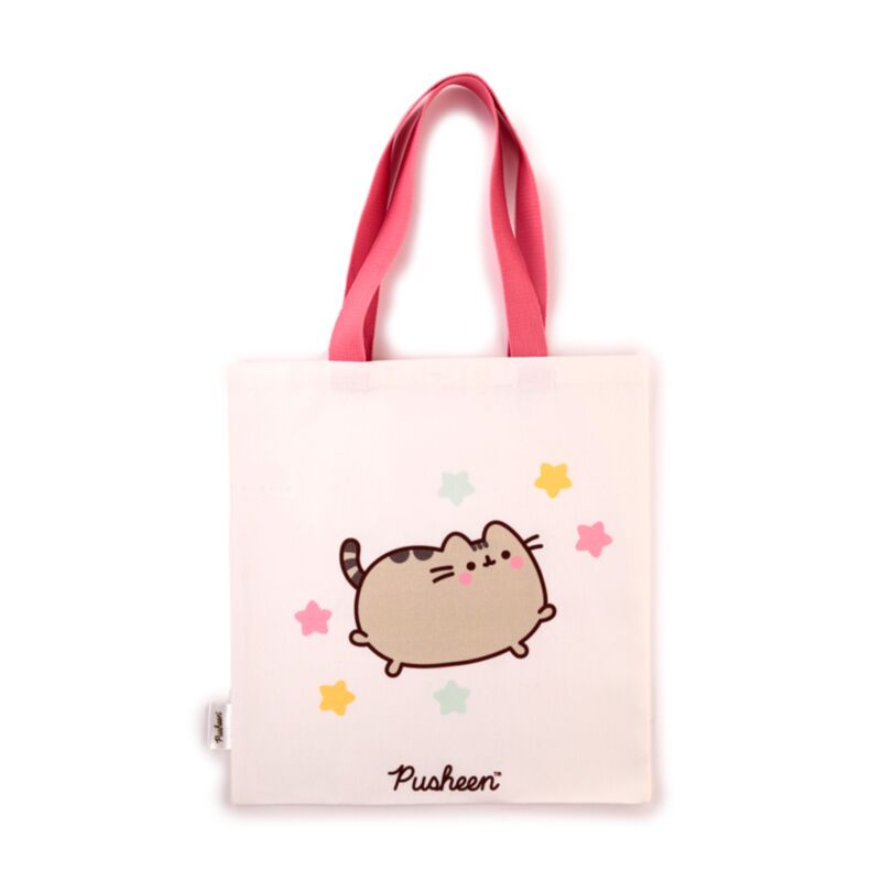 Pusheen die Katze wiederverwendbare Polycotton-Tasche