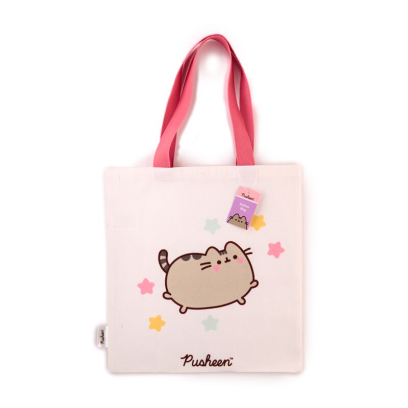 Pusheen die Katze wiederverwendbare Polycotton-Tasche
