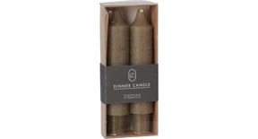 S 2 kaars d3 h15cm olive