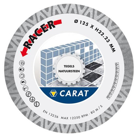 Karat-Diamantsägeblatt ø115 CDB-Fliesen Naturstein
