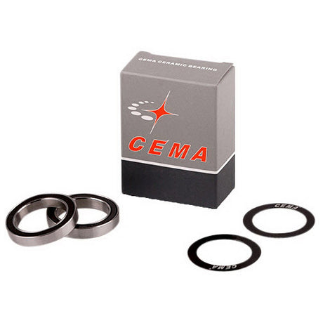 Cema Lagersatz für Interlock 86386 Rotor30 Stahl schwarz