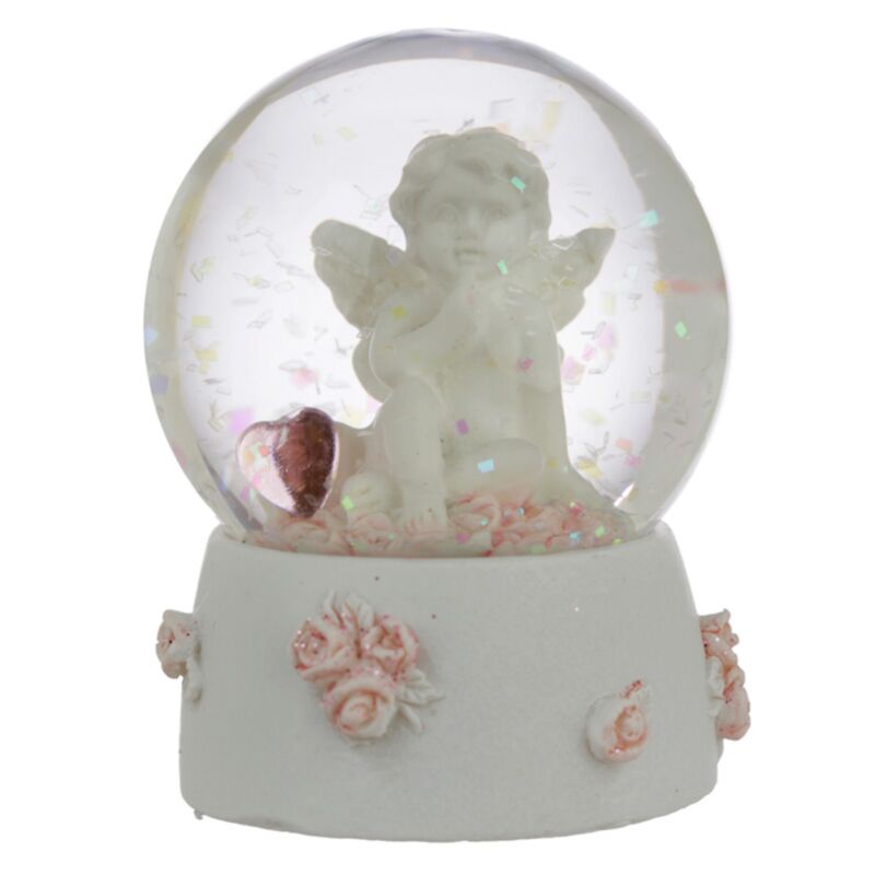Frieden des Himmels, süße Träume, Cherub-Schneekugel