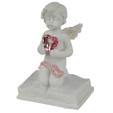 Friede des Himmels, glücklich bis ans Ende der Cherub-Statue