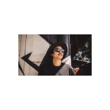 Chpo Brille Bruce grau transparent schwarz