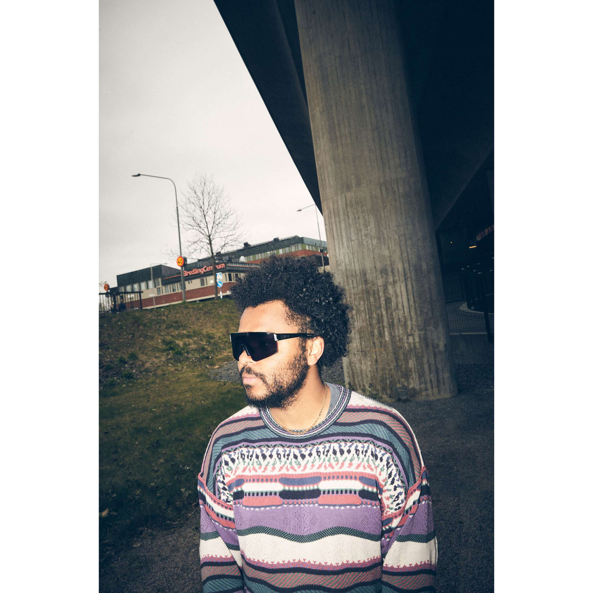 Chpo Brille Luca schwarz lila